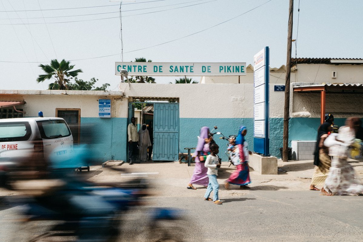 Senegal street scene
