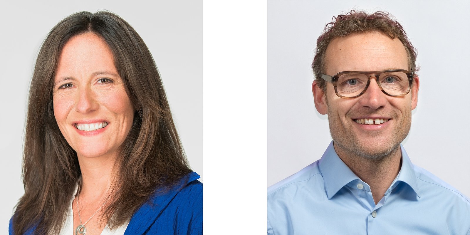 Photos: Beth Galetti, Chair, Board of Directors, and Nikolaj Gilbert, President and CEO