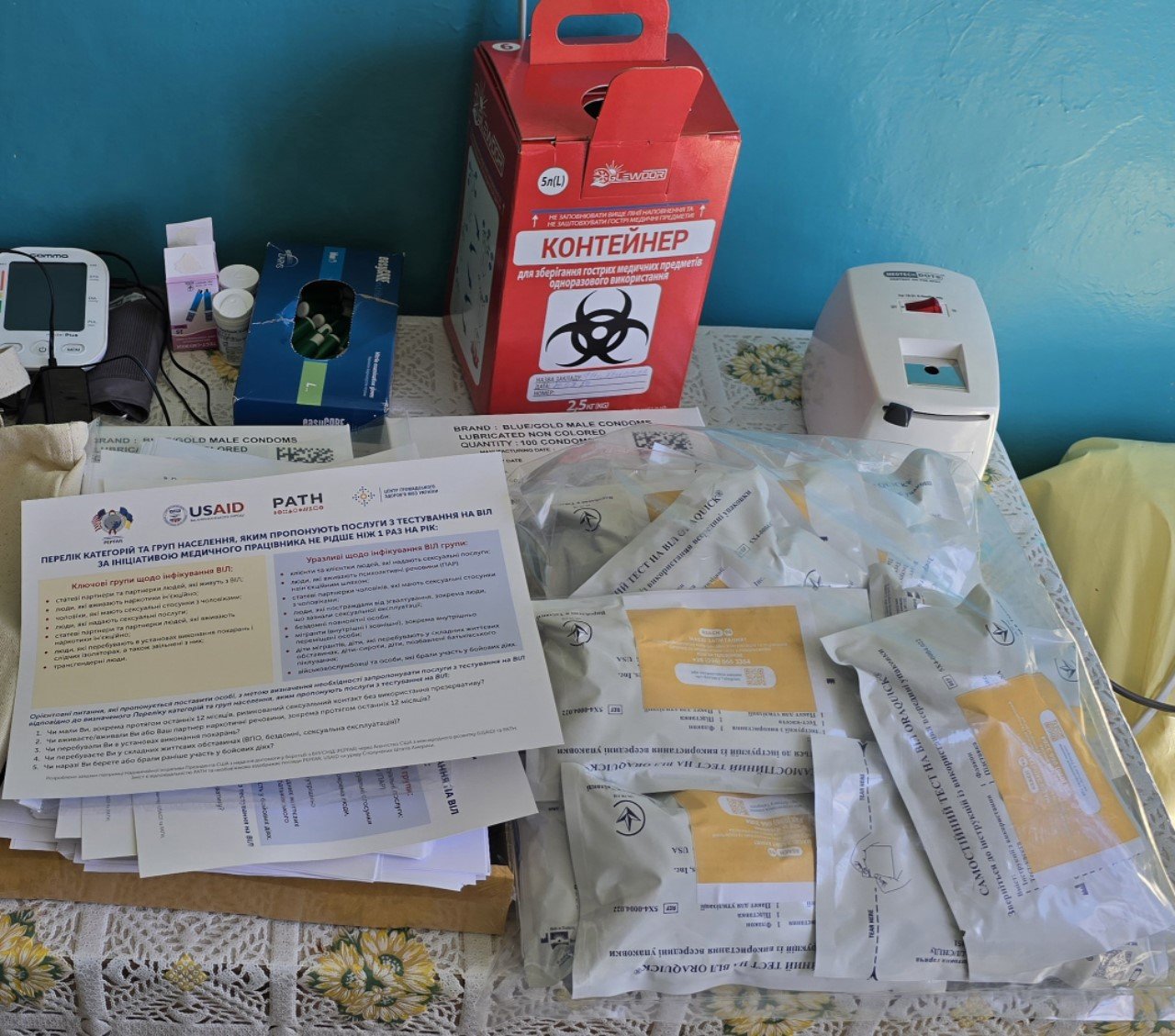 Assessment testing supplies