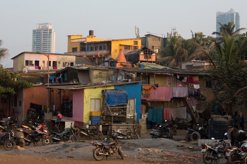 Mumbai urban slum