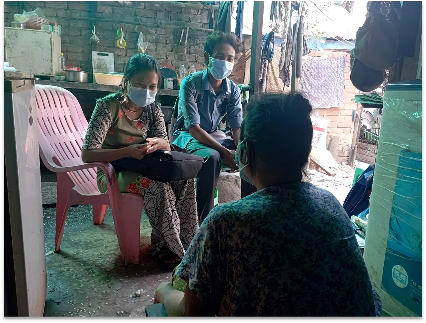 Myanmar mental health home visit