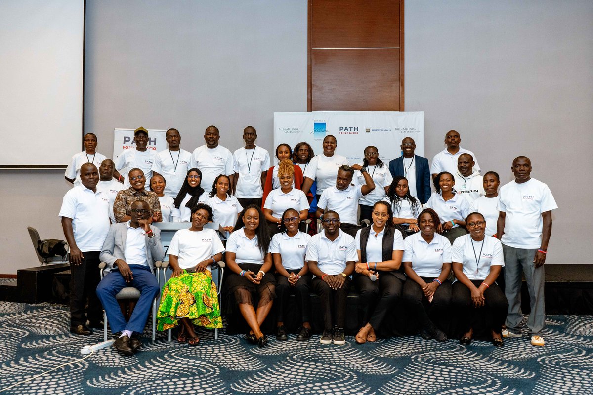 Photo: PATH. The Living Labs and Early Childhood Development teams collaboratively facilitated/organized the exhibition for users from their respective projects. Photo: PATH.