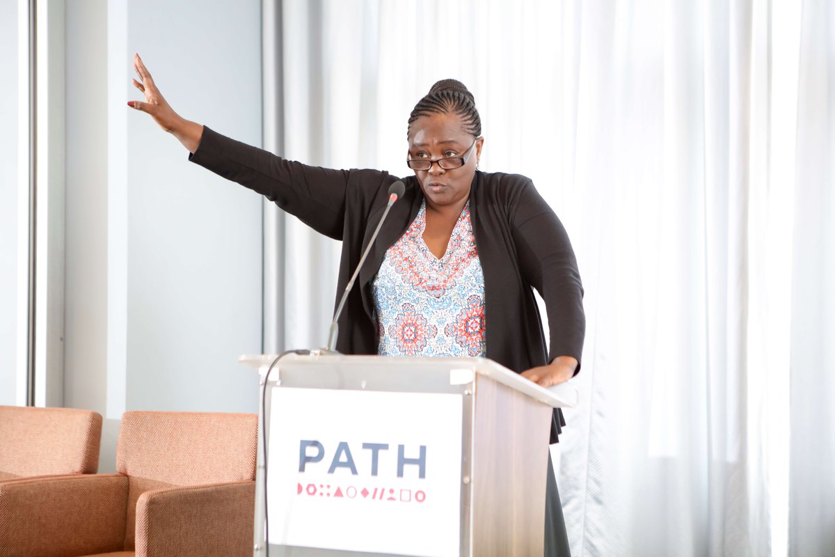 Rosemarie Muganda speaks at the Advocacy Learning Lab on Accountability in Nairobi, Kenya in 2018.