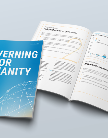 Governing AI for Humanity report by the United Nations.