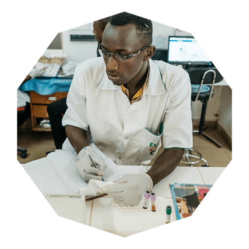 Diagnostics play an important role in surveillance and epidemic preparedness. Photo: PATH/Gabe Bienczycki.